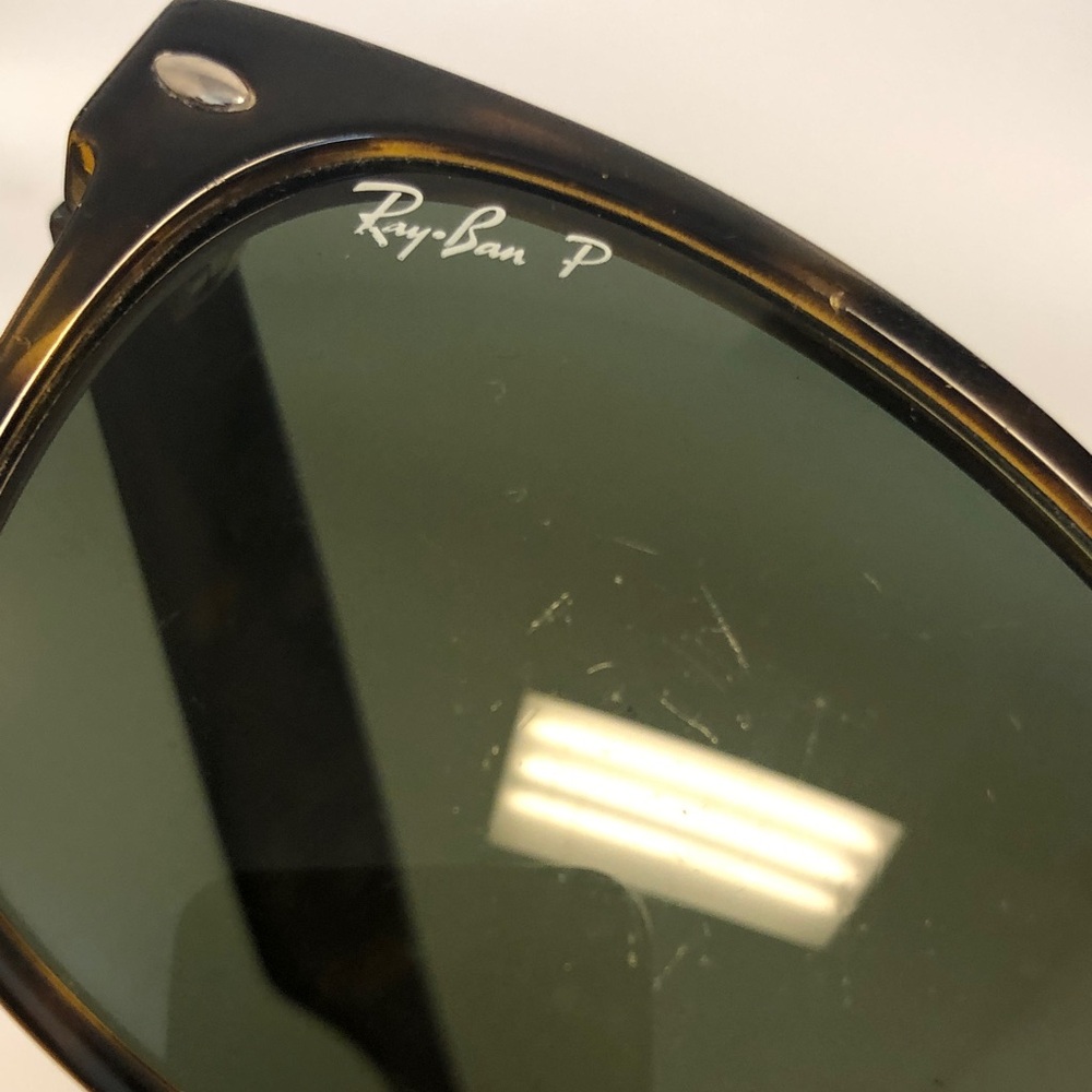 Ray Ban Polarized rub 2132 tortoise with green lens - Picture 9 of 9